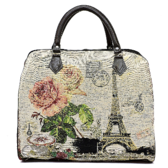 NEW Weekender Overnight Paris Travell Bag #2 - Picture 3 of 6